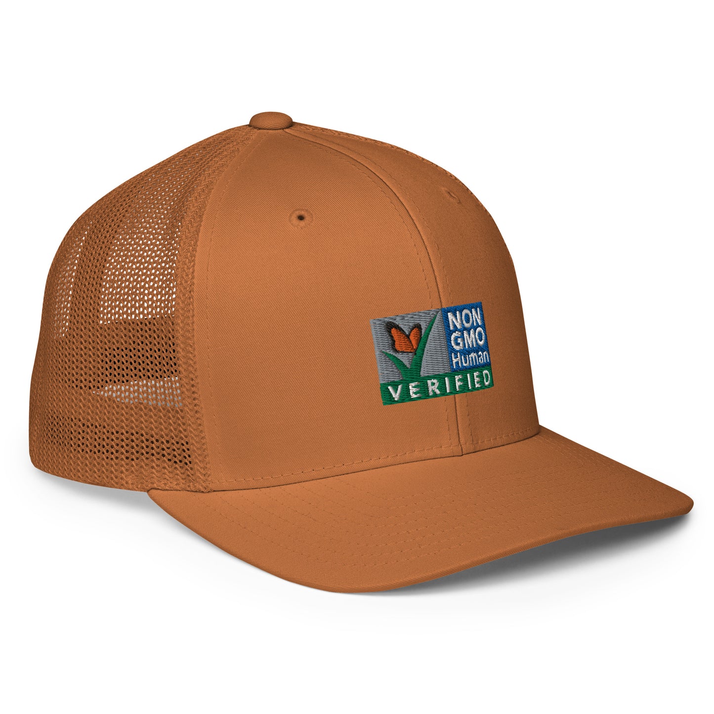 Non GMO Verified Mesh back trucker cap