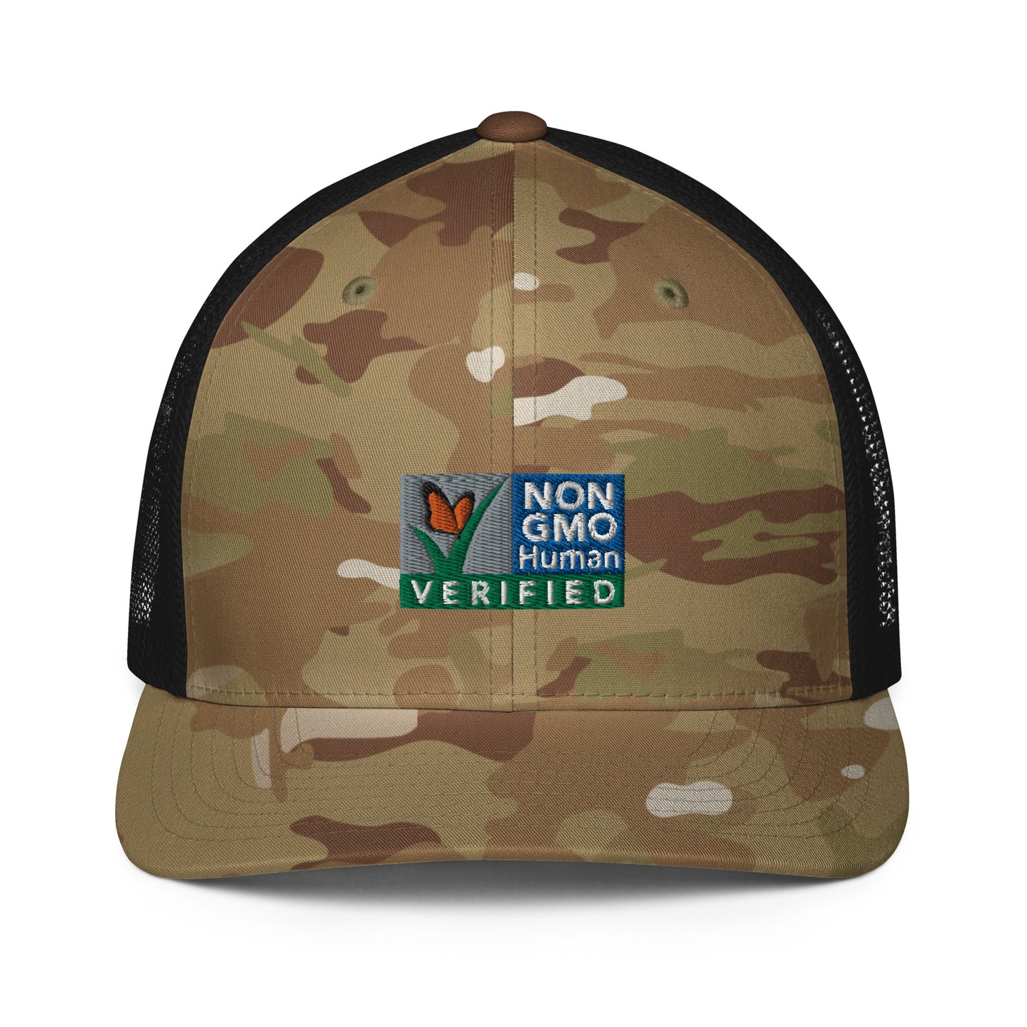 Non GMO Verified Mesh back trucker cap