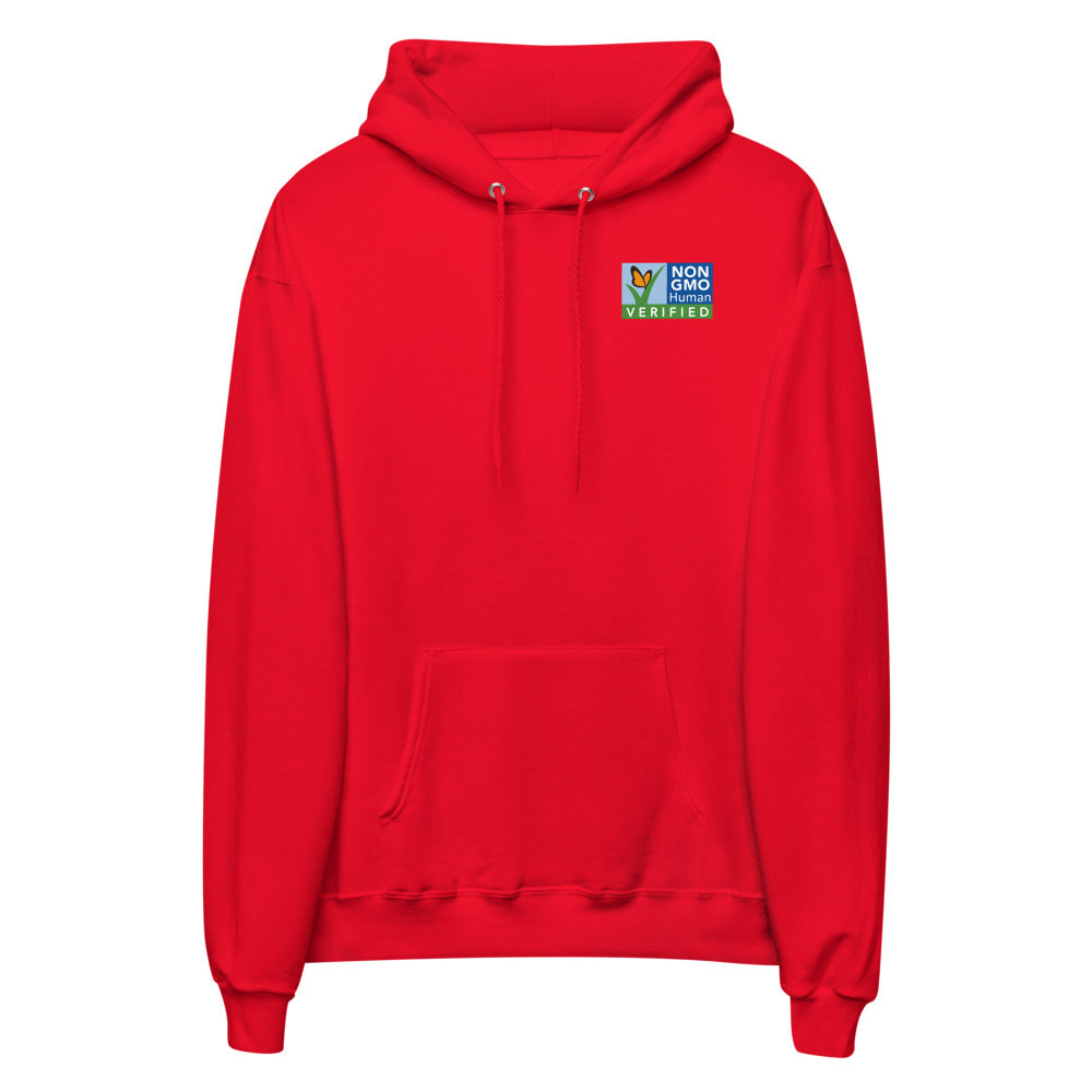 Non Gmo Verified Unisex fleece hoodie