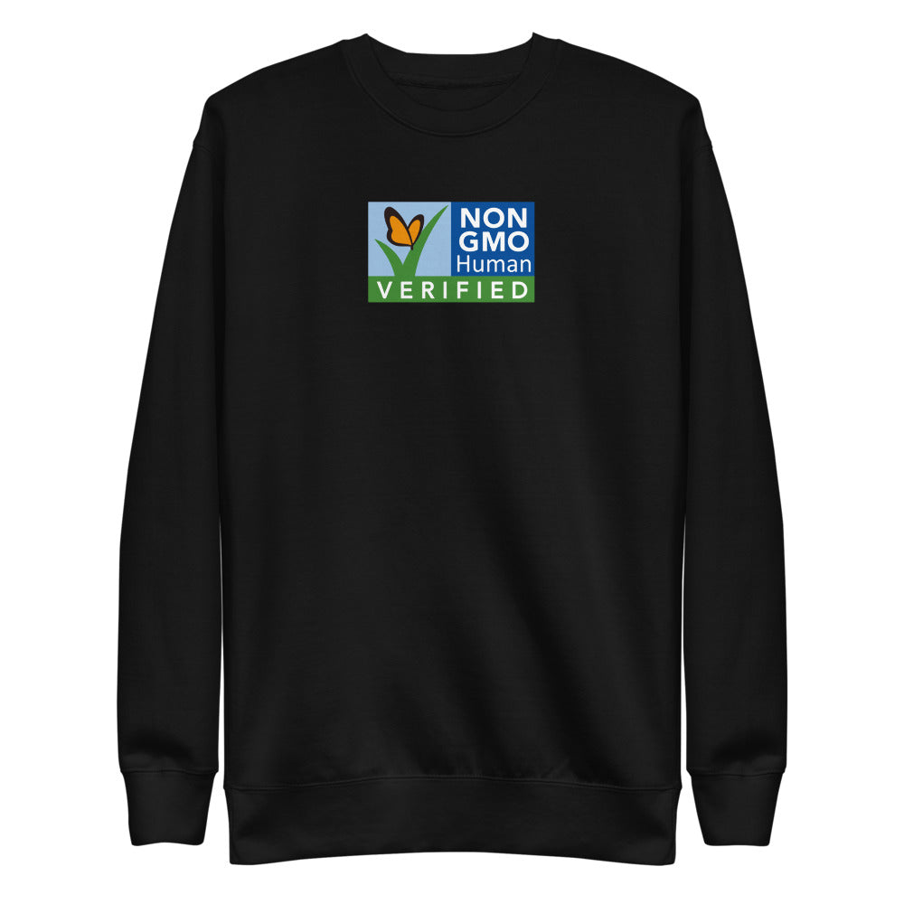 Non GMO Verified Unisex Fleece Pullover