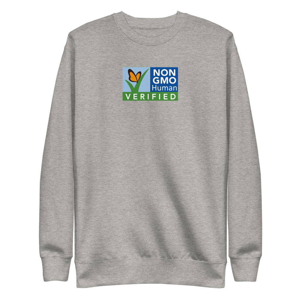 Non GMO Verified Unisex Fleece Pullover