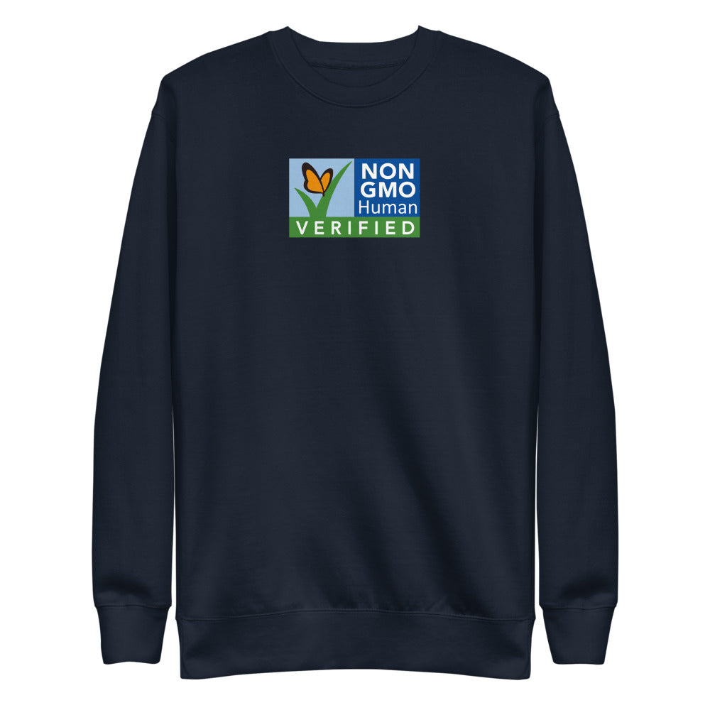 Non GMO Verified Unisex Fleece Pullover