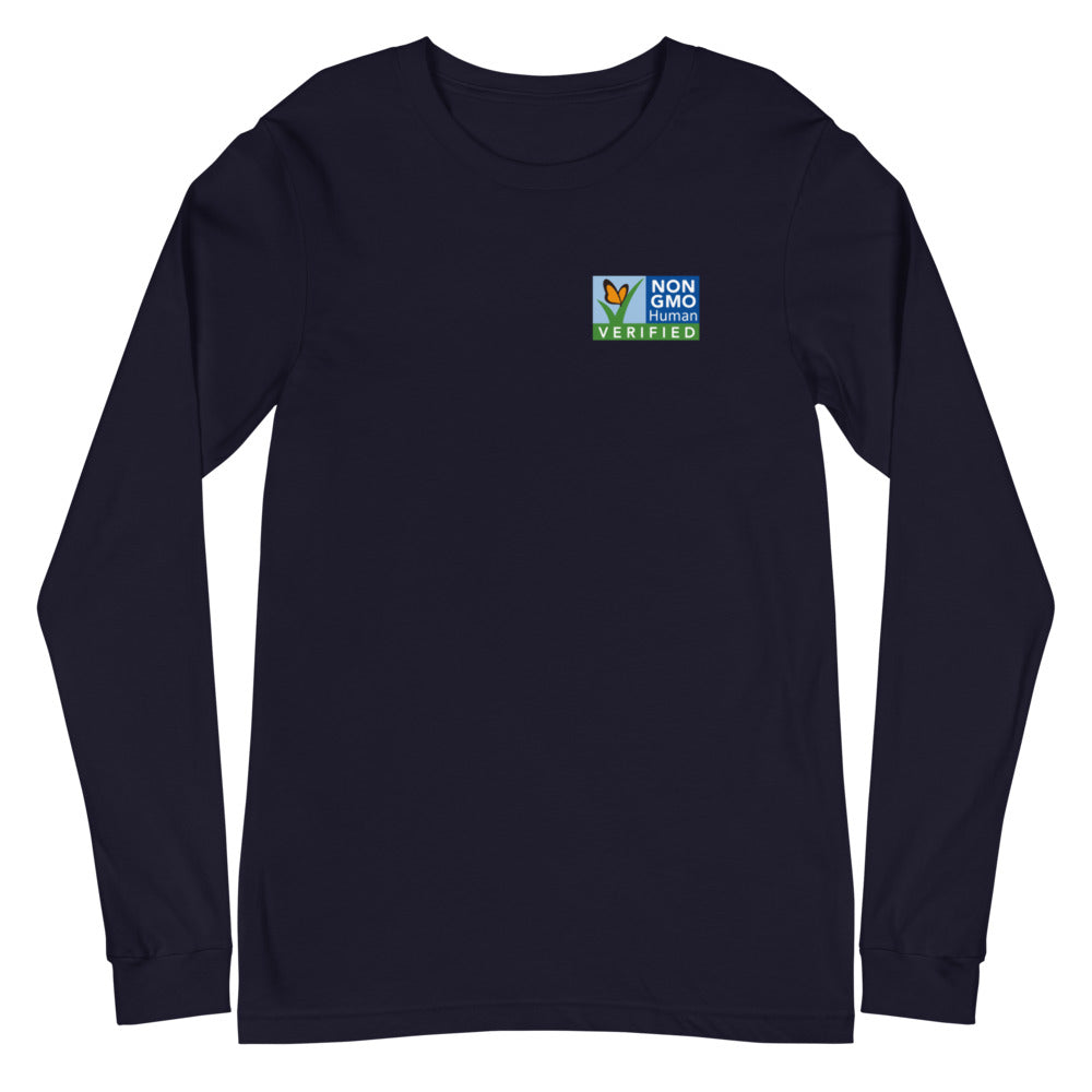Non Gmo Verified Unisex Long Sleeve T-Shirt
