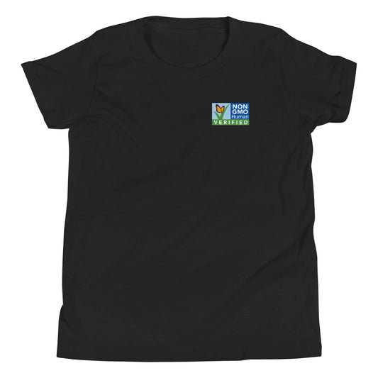 Non GMO Verified Youth Short Sleeve T-Shirt